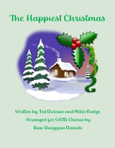 The Happiest Christmas SATB choral sheet music cover